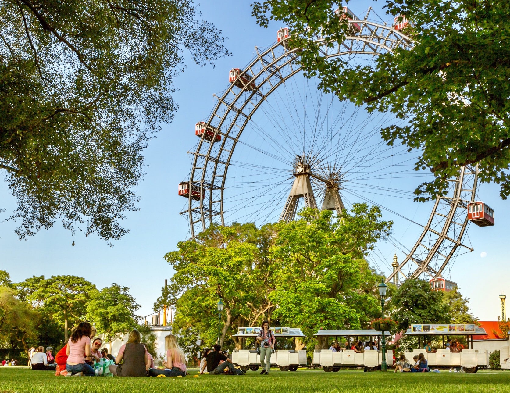 Riesenrad im Wiener Prater Bild: @LittleIvan via Twenty20
