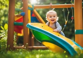 Babyfreundliche Kletterparks und Abenteuerspielplätze