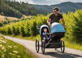 Babygerechte Radtouren und Fahrradausflüge mit Anhänger