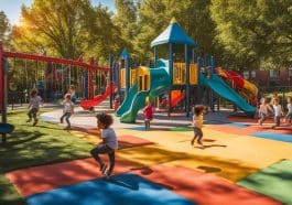 Besuch von Spielplätzen für die Kleinsten: Spielspaß im Freien