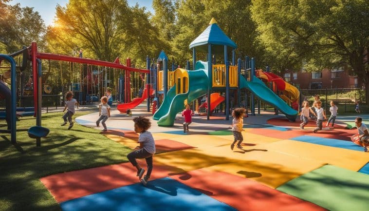 Besuch von Spielplätzen für die Kleinsten: Spielspaß im Freien