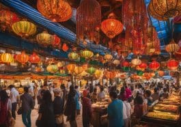 Kulinarische Genüsse in Food Courts: Internationale Küche beim Shopping