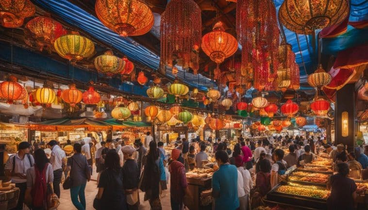 Kulinarische Genüsse in Food Courts: Internationale Küche beim Shopping