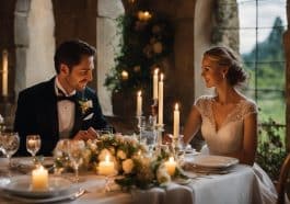 Romantisches Abendessen im Schloss Hellbrunn in Salzburg