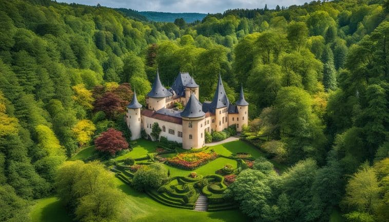 Schloss Herberstein: Ein botanischer Garten und Tierpark