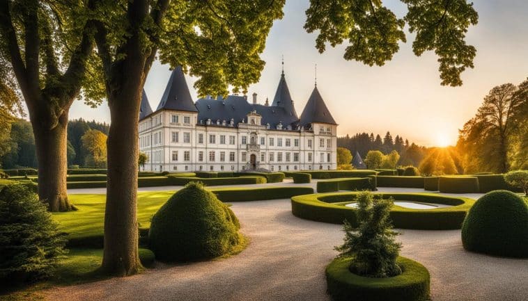 Schloss Neugebäude: Historisches Ambiente und Spielplatz