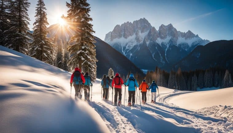 Schneeschuhwandern in der Ramsau