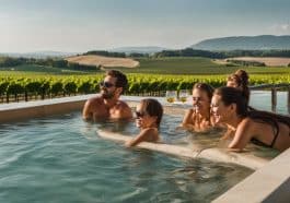 Thermenbaden im Burgenland: Familienzeit inmitten von Weinbergen