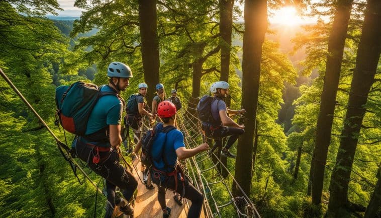 Waldseilpark Kahlenberg: Abenteuer in den Bäumen