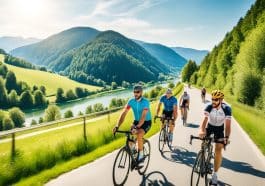 Donauradweg in Österreich