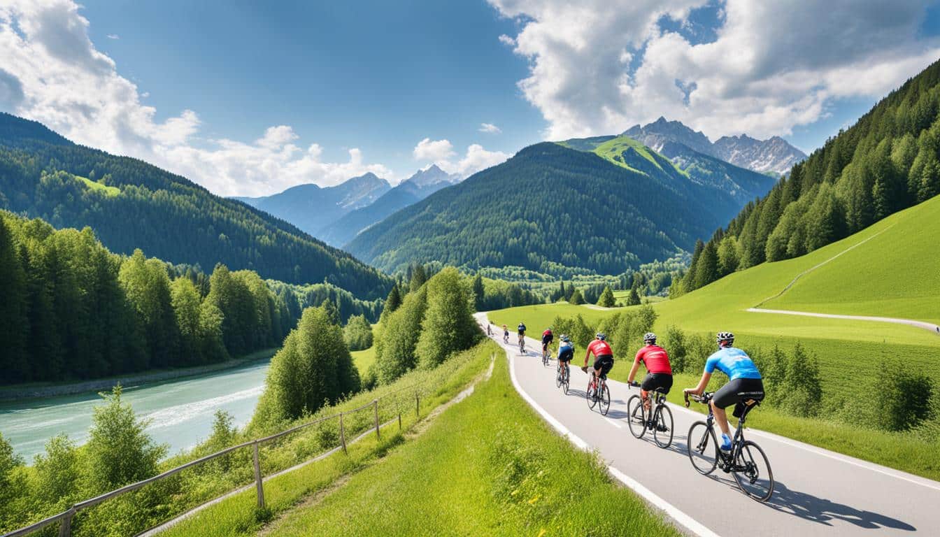 Drauradweg in Kärnten in Österreich