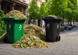 Welche Regeln gelten für die Entsorgung von Grünschnitt in Wien?
