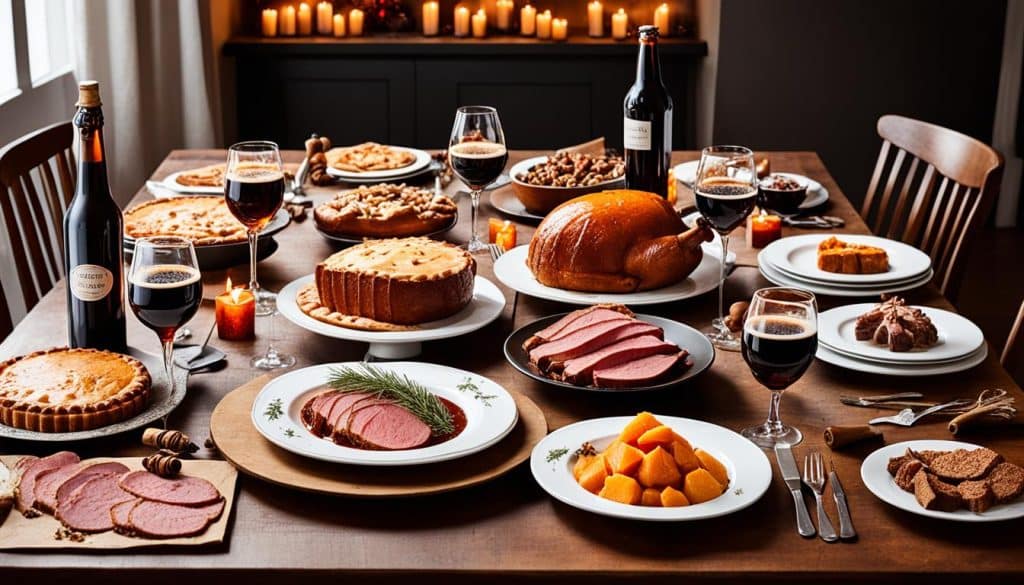 Pairing von Weihnachtsbier mit Speisen Pairing von Weihnachtsbier mit Speisen