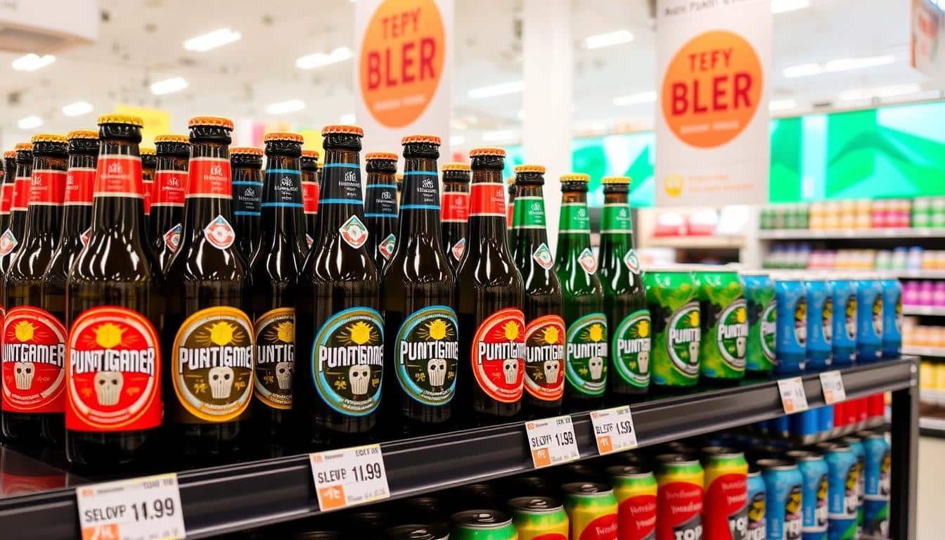 Was kostet bei billa das Puntigamer Bier?