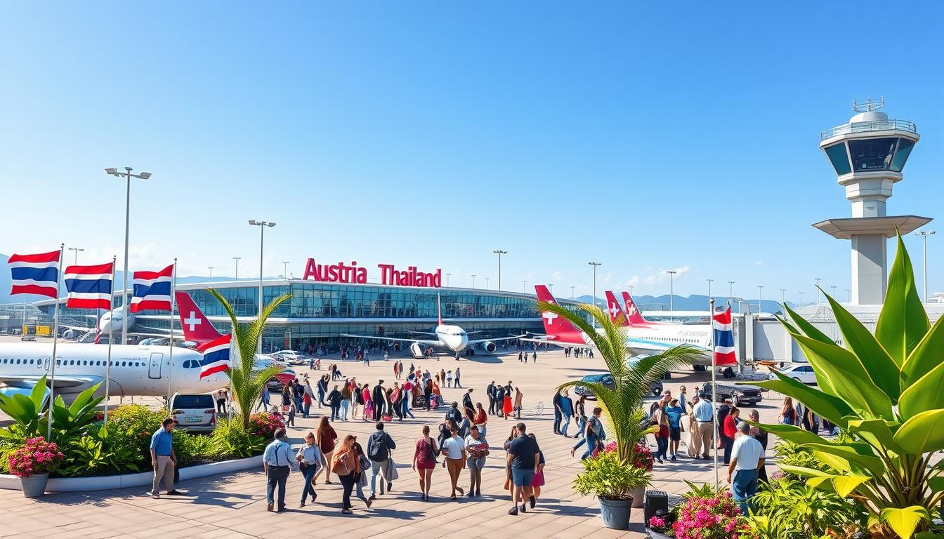 Flughäfen in Österreich mit Flügen nach Thailand - Tipps