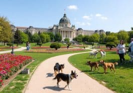 Schöne Ausflugsziele mit Hunden in Wien finden