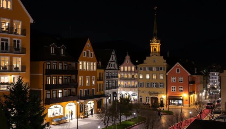 Warum werden Gebäude in Kärnten orange beleuchtet?