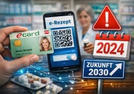 E-Card Änderungen bis 2030 in Österreich ( KI Bild, Symbolbild )