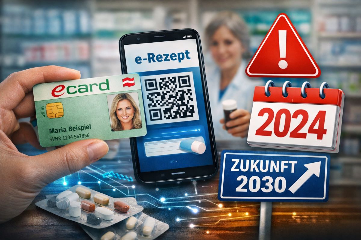 E-Card Änderungen bis 2030 in Österreich ( KI Bild, Symbolbild )